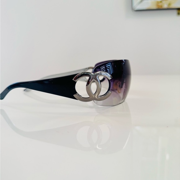 Rare 🖤 Vintage Chanel CC rimless sunglasses. - Picture 6 of 9